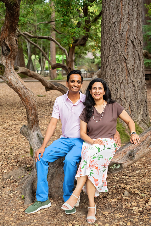 Family portraits in Saratoga