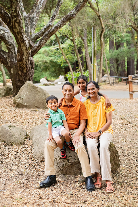 Family portraits in Saratoga