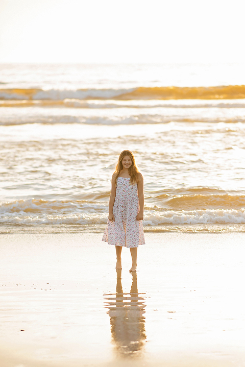 Sunset Beach Family Portraits In Watsonville