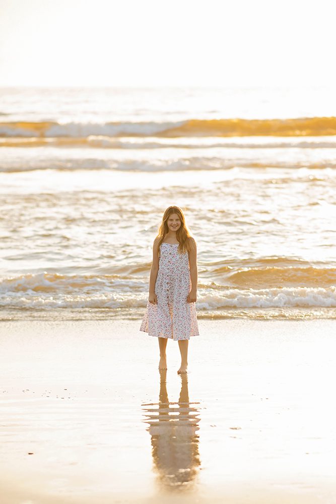 Sunset Beach Family Portraits In Watsonville