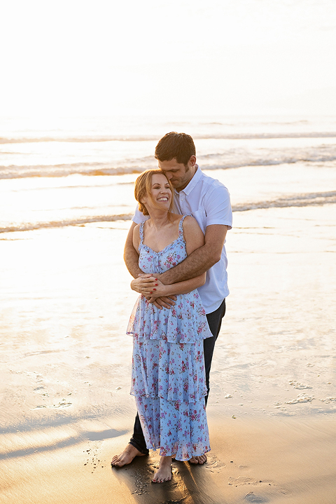 Sunset Beach Family Portraits In Watsonville