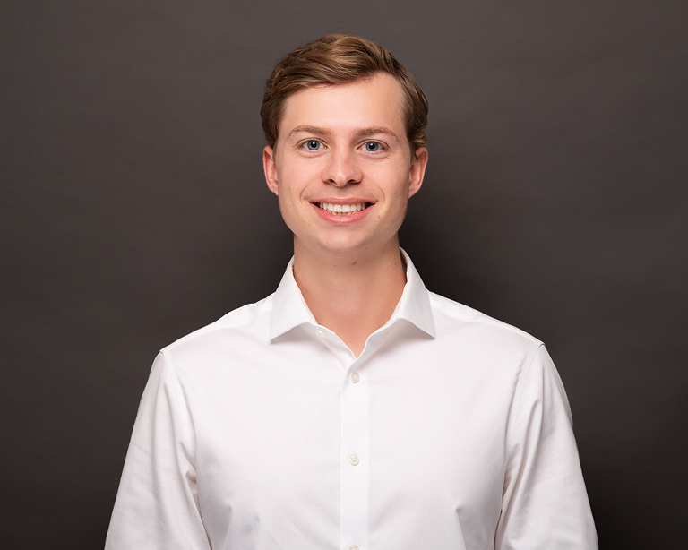 headshots with a dark grey background