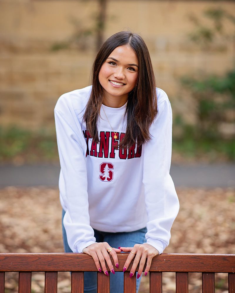 high school senior portraits at Stanford University