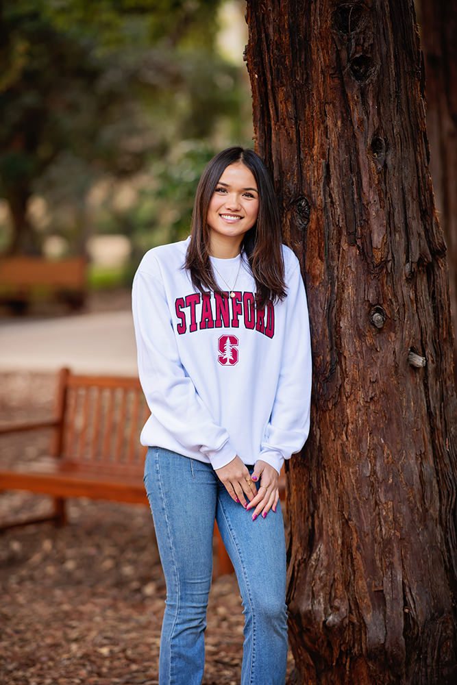 high school senior portraits at Stanford University