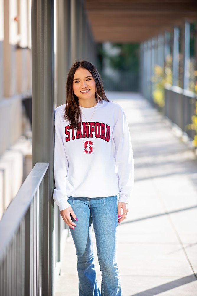 high school senior portraits at Stanford University
