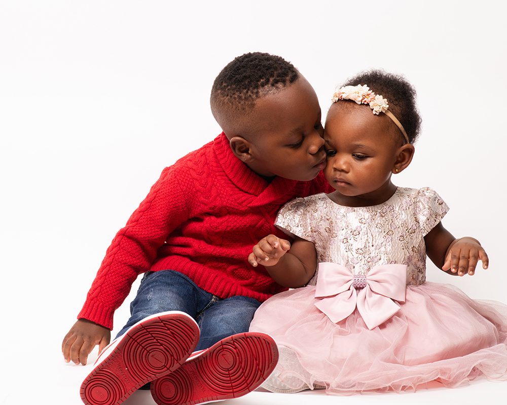 In Studio Family Portraits With Young Children