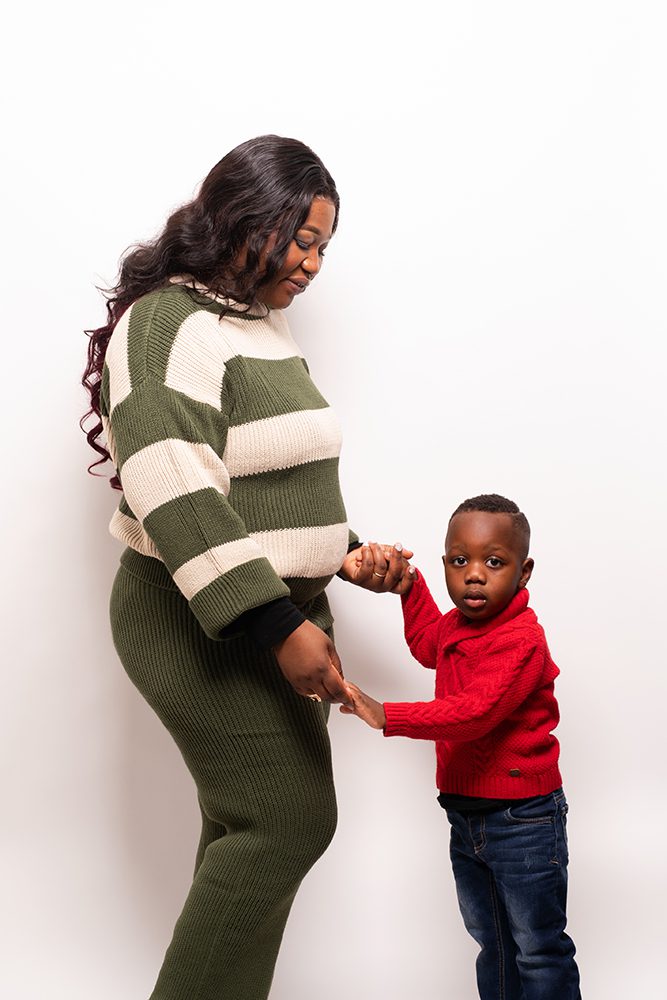 In Studio Family Portraits With Young Children