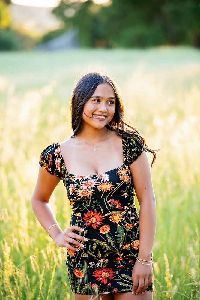 Golden Hour Senior Portraits In San Jose