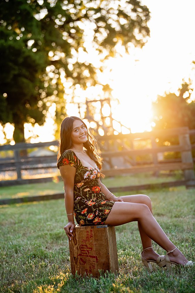 Golden Hour Senior Portraits In San Jose