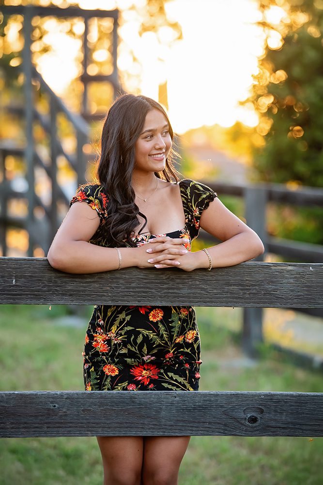 Golden Hour Senior Portraits In San Jose