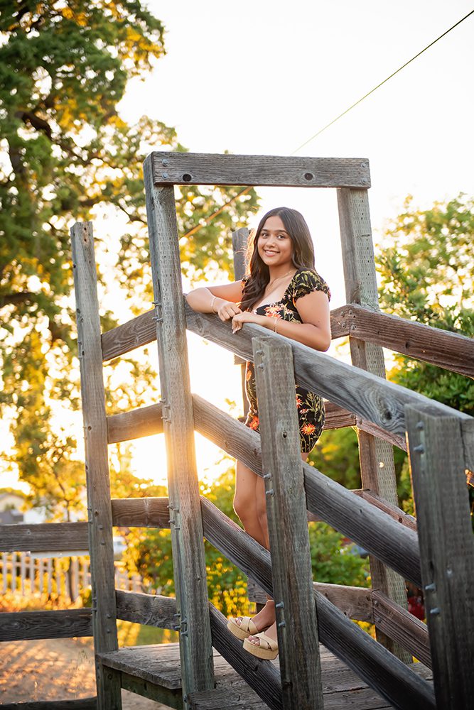 Golden Hour Senior Portraits In San Jose