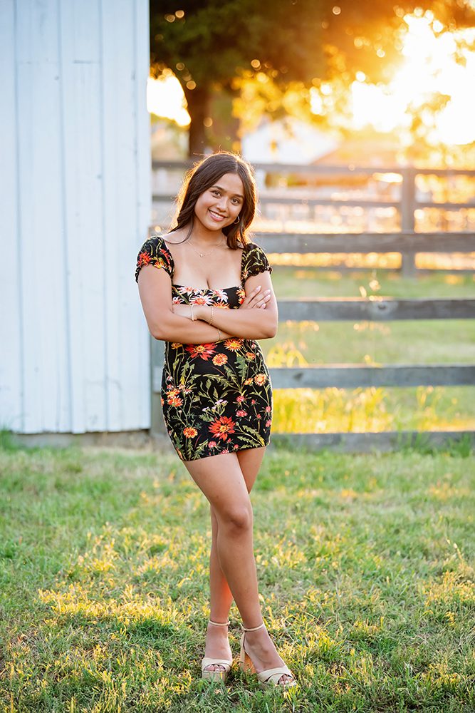 Golden Hour Senior Portraits In San Jose