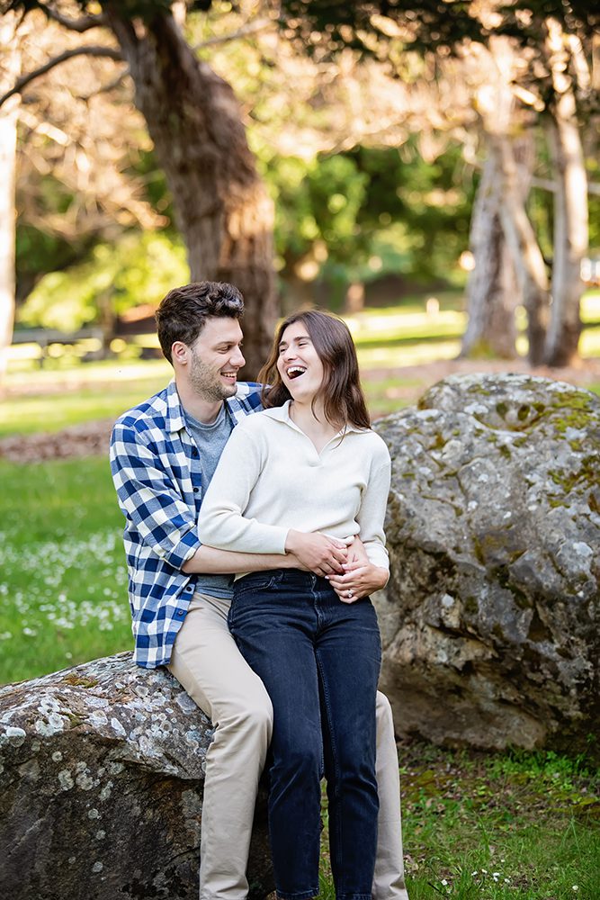 Engagement Portraits At Sanborn County Park
