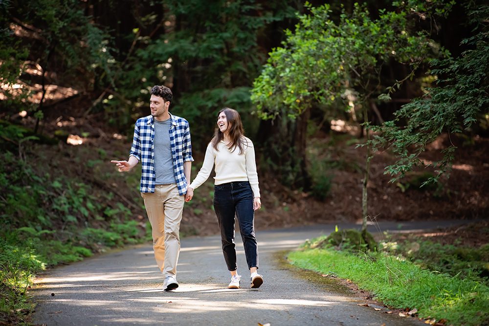 Engagement Portraits At Sanborn County Park