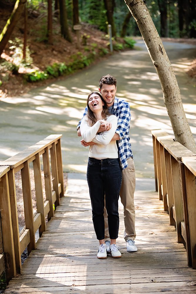 Engagement Portraits At Sanborn County Park