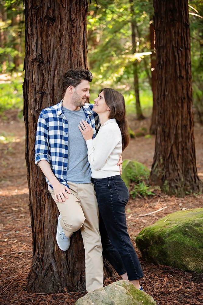 Engagement Portraits At Sanborn County Park