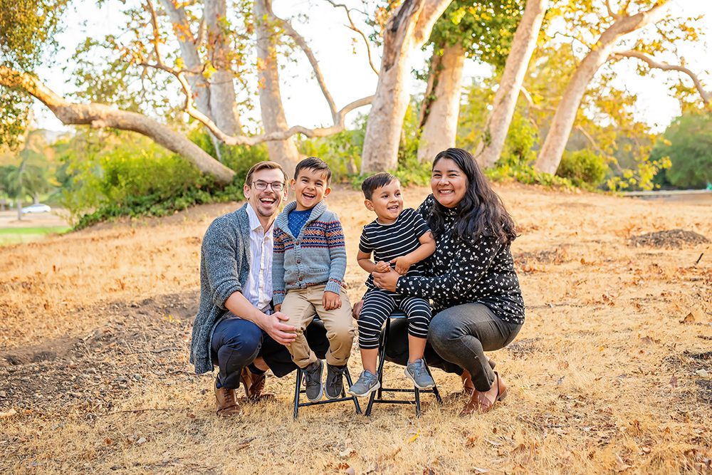 the best time of the year to take family portraits