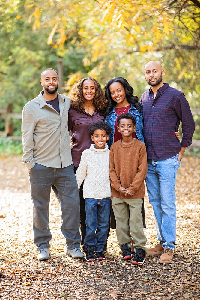 the best time of the year to take family portraits