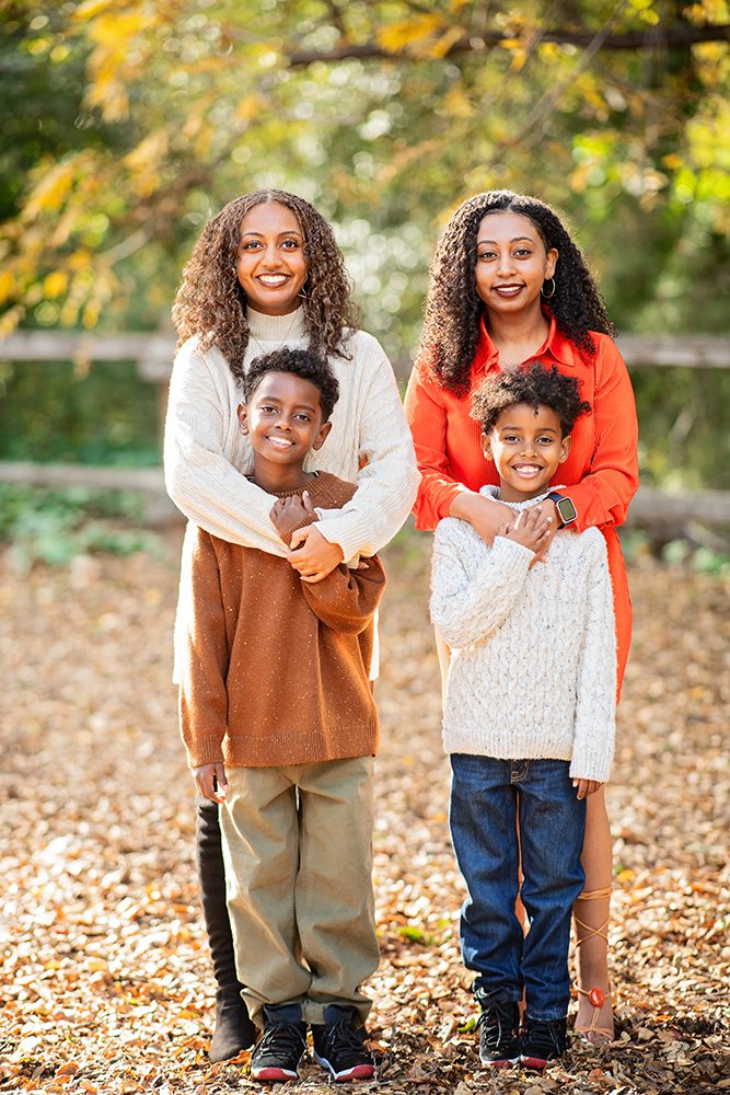 the best time of the year to take family portraits