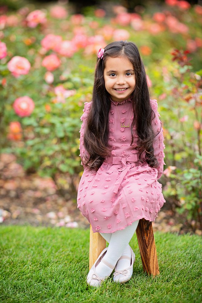 family portrait tips for parents with young children