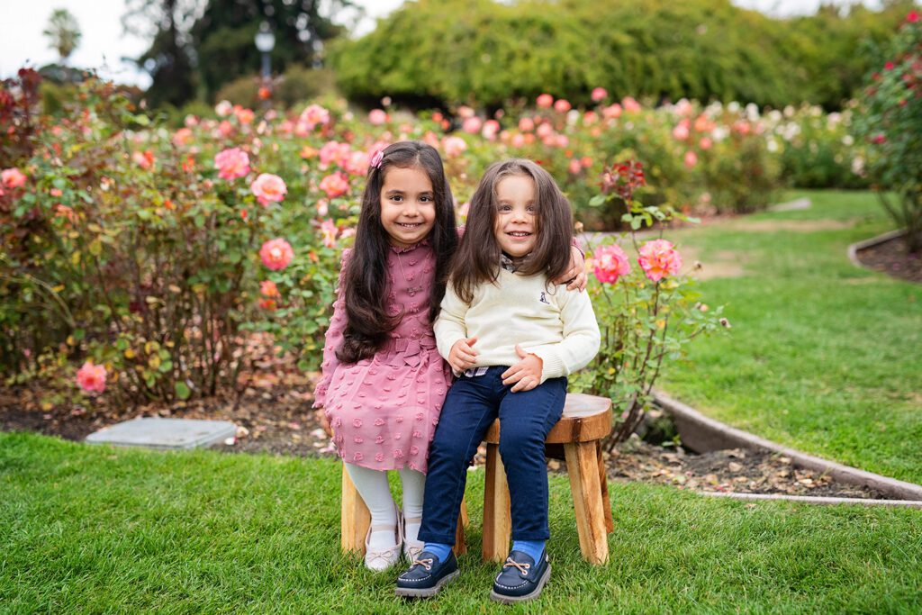 family portrait tips for parents with young children