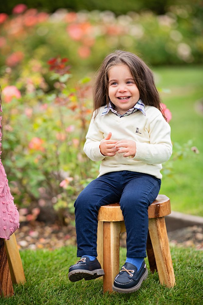 family portrait tips for parents with young children