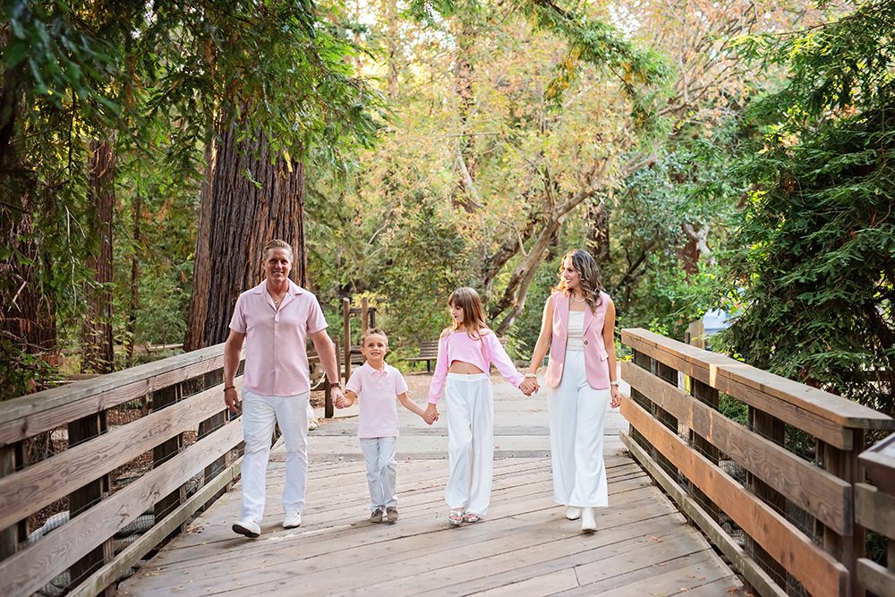 Family Portraits At The Redwood Nature Preserve