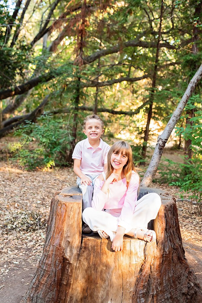Family Portraits At The Redwood Nature Preserve