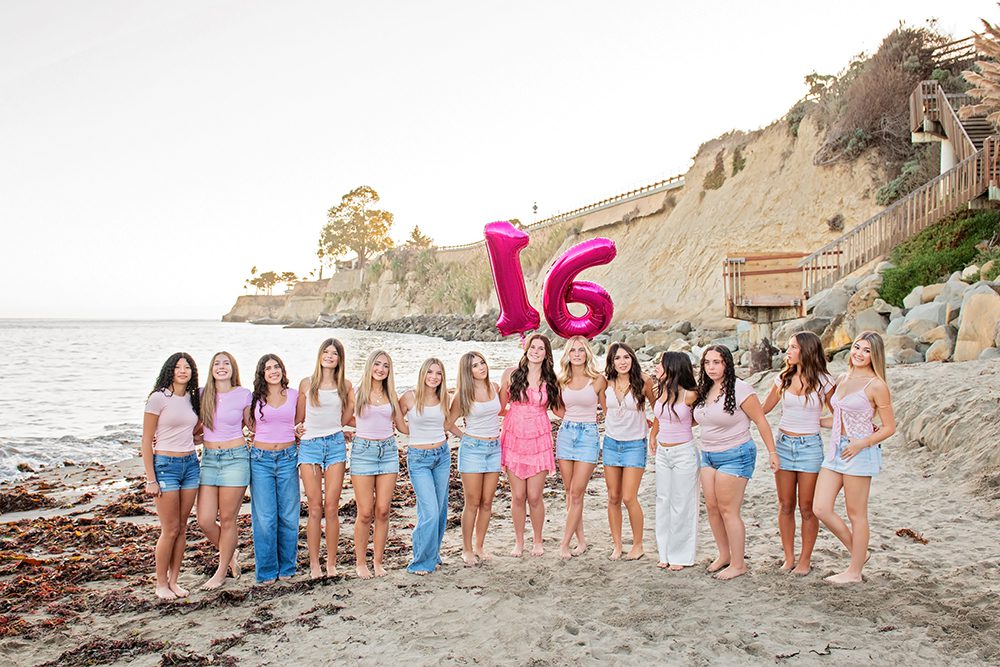 Beach Sweet Sixteen Portraits In Capitola