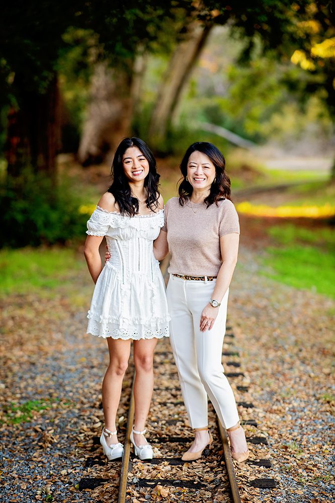studio family portraits vs outdoor family portraits