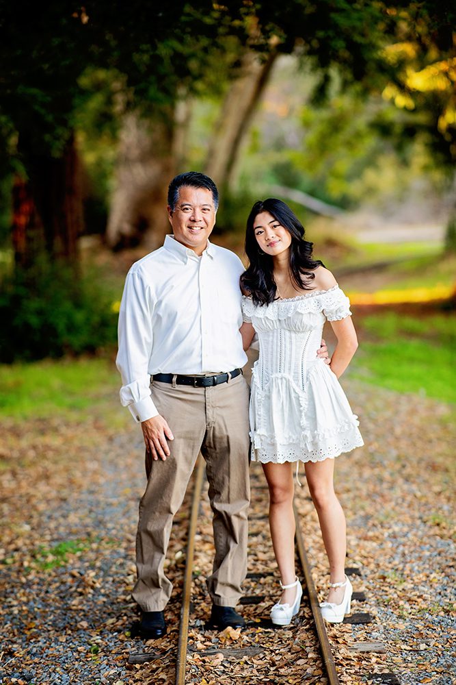 studio family portraits vs outdoor family portraits