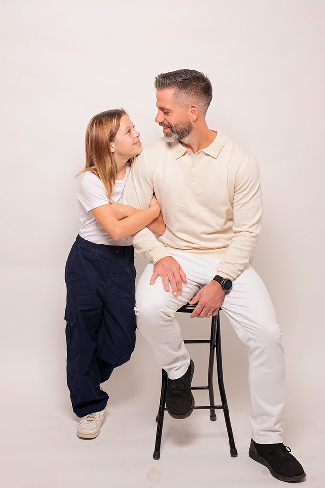 studio family portraits vs outdoor family portraits