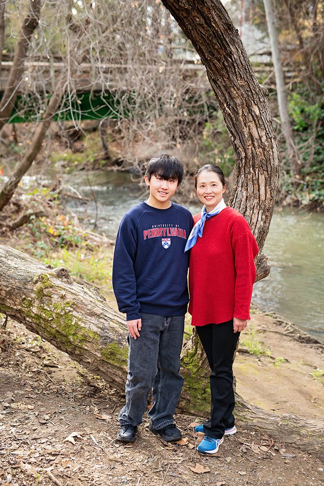 Fun and Candid Senior Portraits at Vasona Park