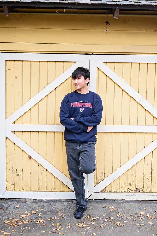 Fun and Candid Senior Portraits at Vasona Park