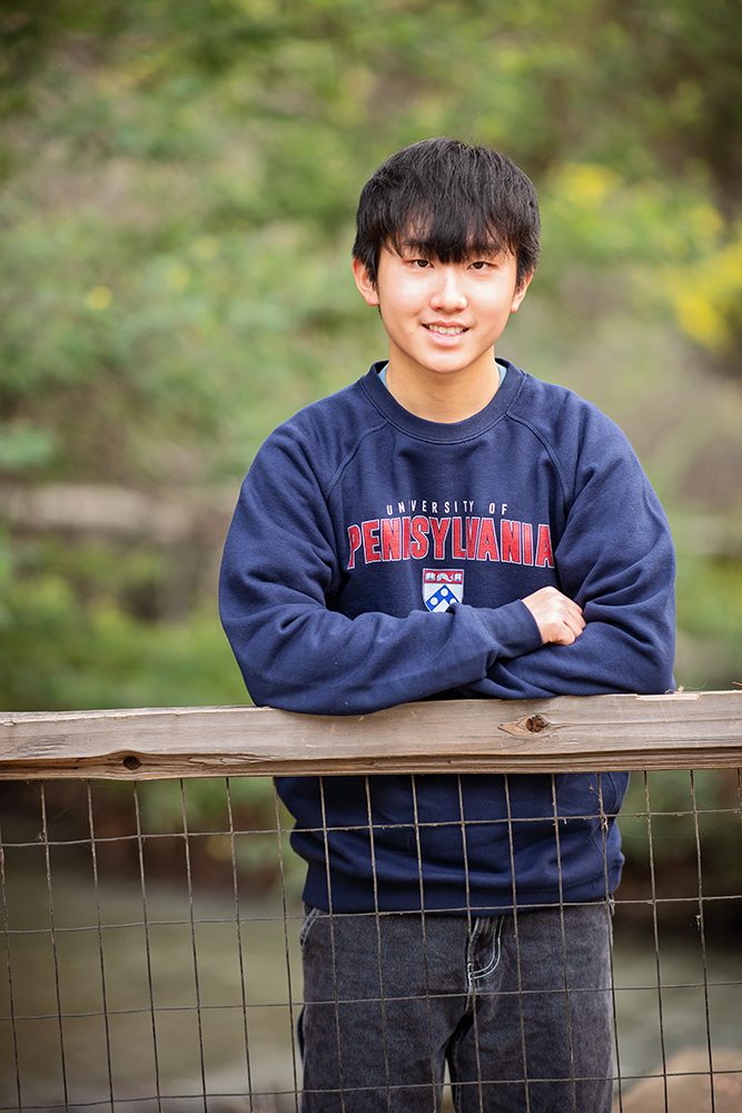 Fun and Candid Senior Portraits at Vasona Park