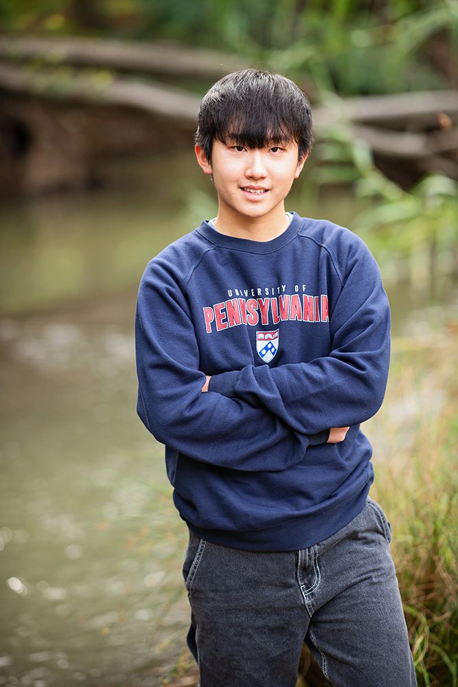 Fun and Candid Senior Portraits at Vasona Park