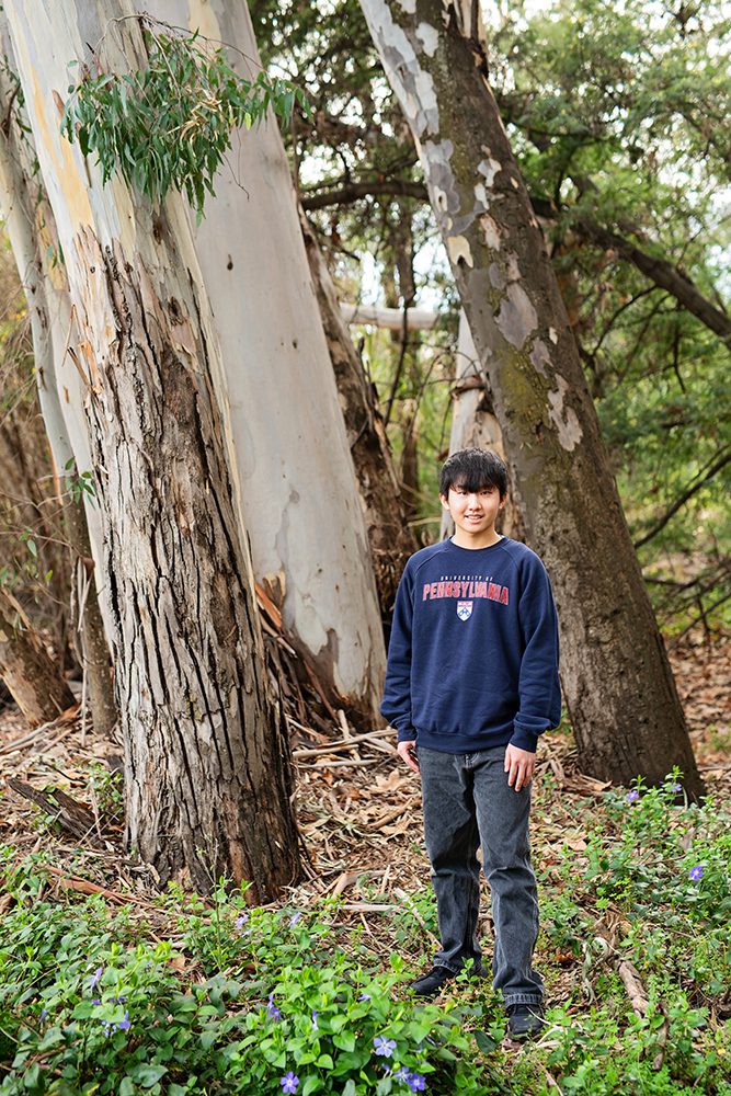 Fun and Candid Senior Portraits at Vasona Park