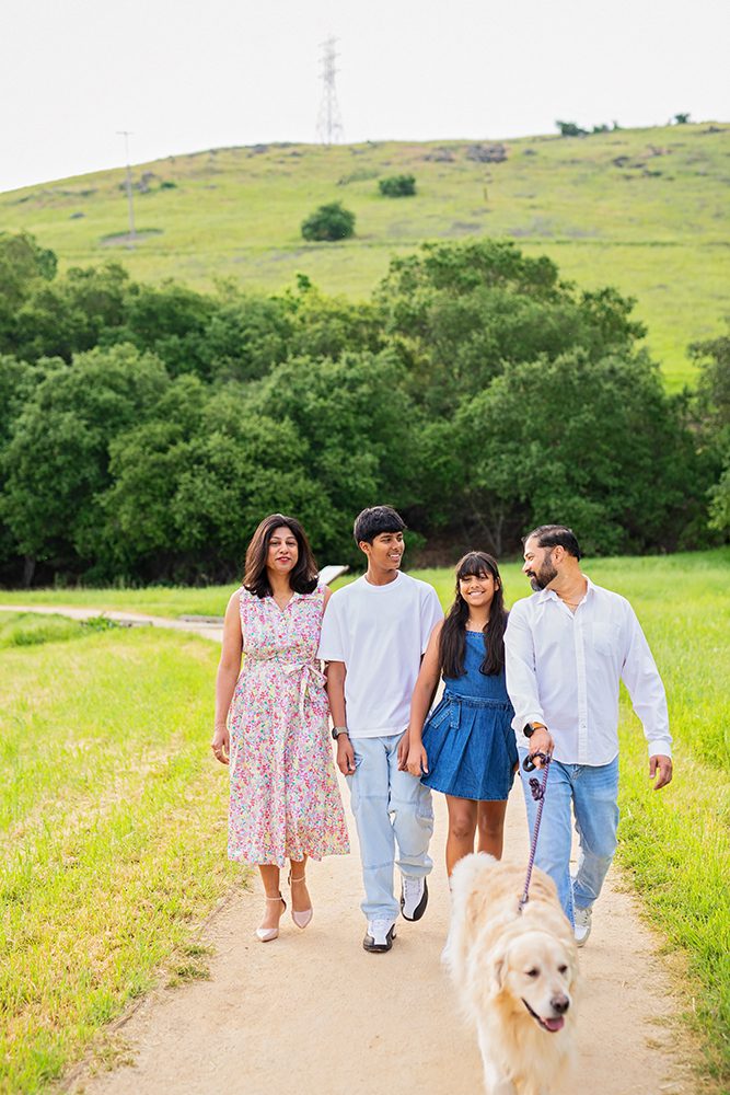 Morning Family Portraits at Bernal Ranch Park