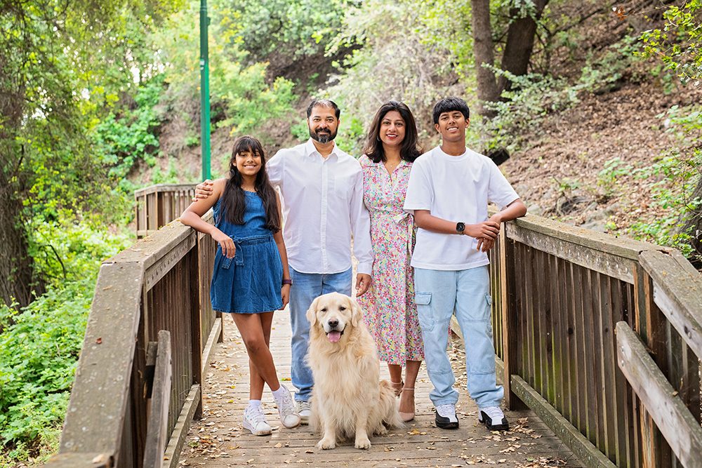 Morning Family Portraits at Bernal Ranch Park