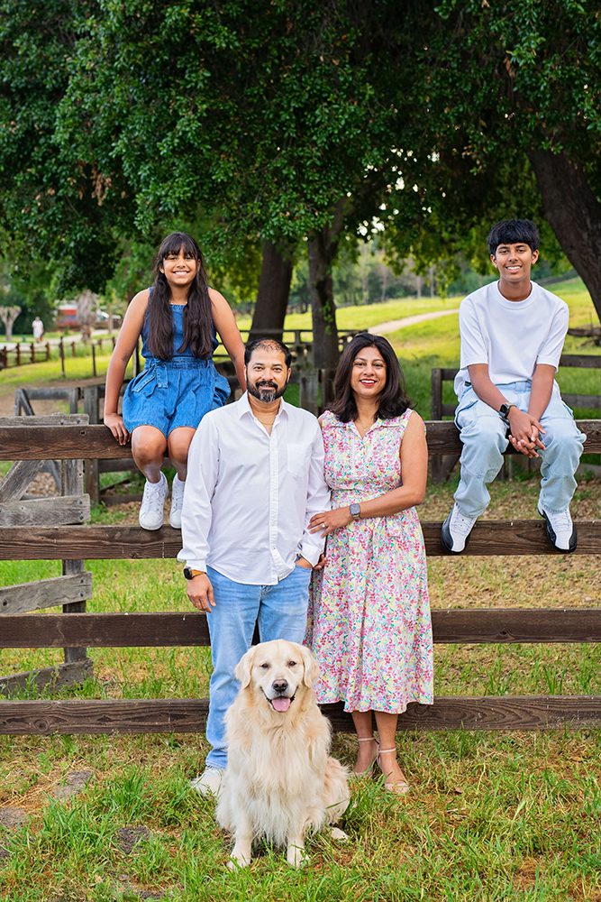 Morning Family Portraits at Bernal Ranch Park