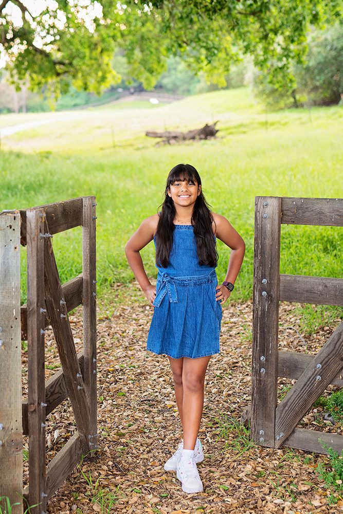 Morning Family Portraits at Bernal Ranch Park