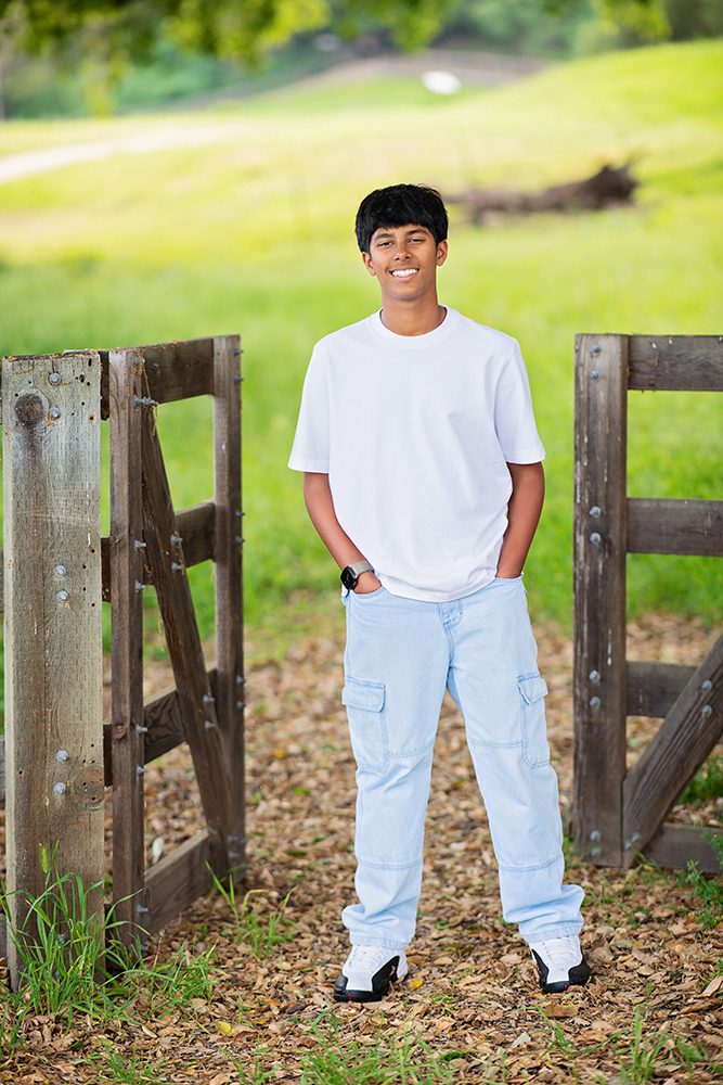 Morning Family Portraits at Bernal Ranch Park