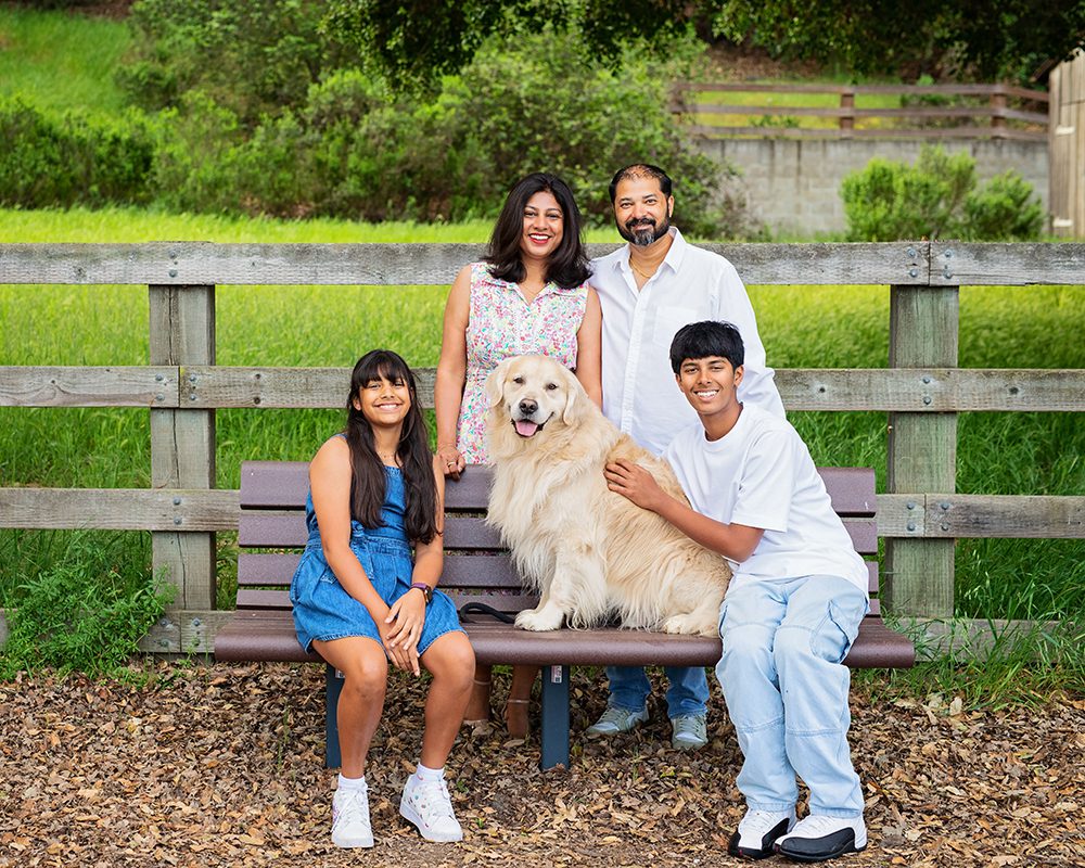 Morning Family Portraits at Bernal Ranch Park
