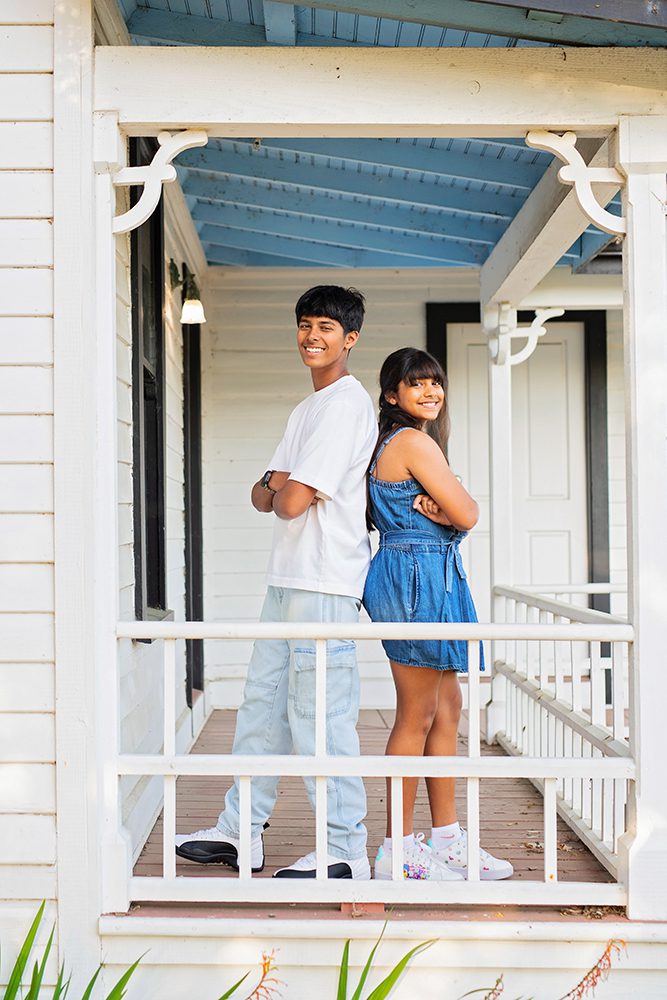 Morning Family Portraits at Bernal Ranch Park