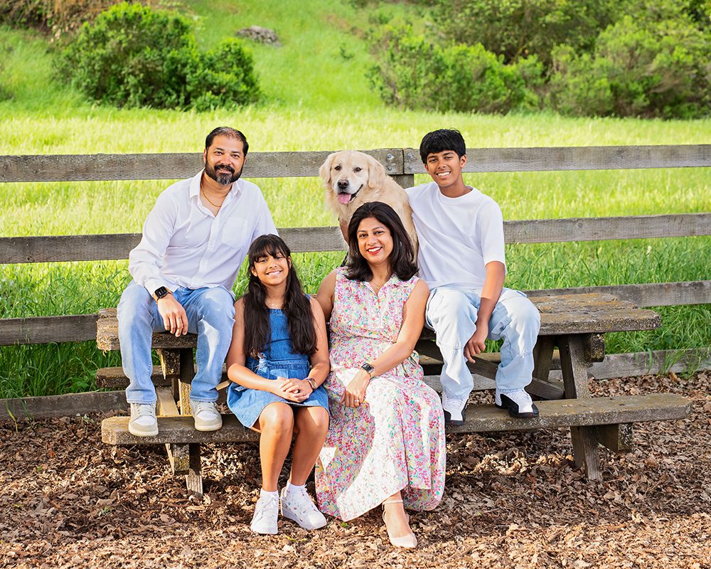Morning Family Portraits at Bernal Ranch Park