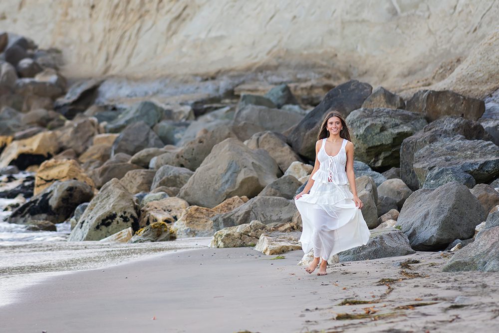 Beach High School Senior Portraits in Capitola