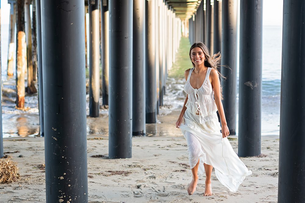 Beach High School Senior Portraits in Capitola
