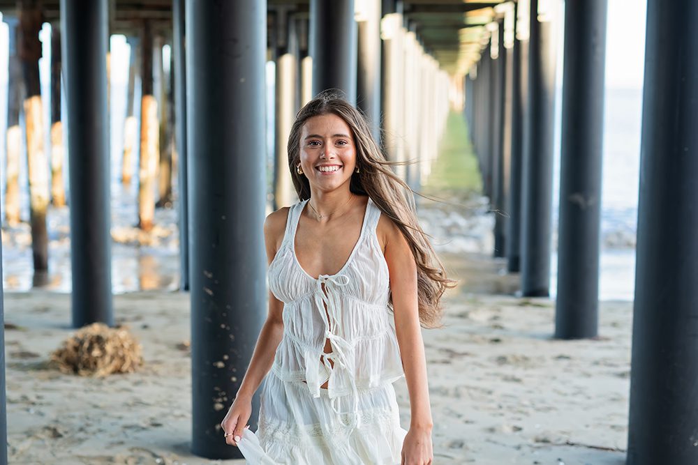 Beach High School Senior Portraits in Capitola