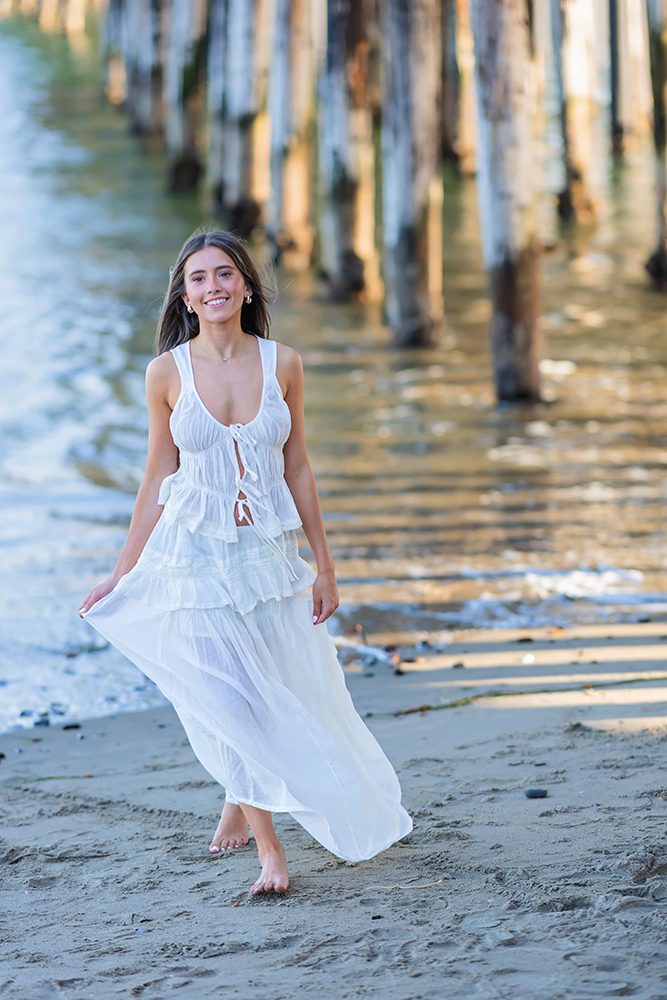 Beach High School Senior Portraits in Capitola