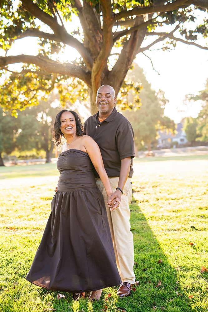 engagement portraits in San Jose